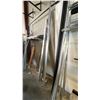 Image 9 : CONTENTS OF RACK- ASSORTED GLAZING COMPONENTS/STOCK APPROX 25'L