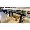 Image 1 : PAIR OF HYTROL HEAVY DUTY ROLLER CONVEYORS APPROX 20'L X 18"D X 37"H WITH GUIDE RAILS *MUST BRING