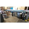 Image 8 : PAIR OF HYTROL HEAVY DUTY ROLLER CONVEYORS APPROX 20'L X 18"D X 37"H WITH GUIDE RAILS *MUST BRING