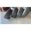 Image 2 : SET OF 4 ARCTIC CLAW WINTER TXI M+S 225/45R17 94T TIRES ON TOUREN RIMS