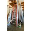 Image 1 : WERNER ORANGE 10' FIBERGLASS LADDER