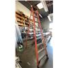 Image 3 : WERNER ORANGE 10' FIBERGLASS LADDER