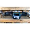 Image 1 : PAIR OF WOODS POWR-GRIP W6450 HANDHELD 10" VACUUM CUPS IN HARD TRANSPORT CASES