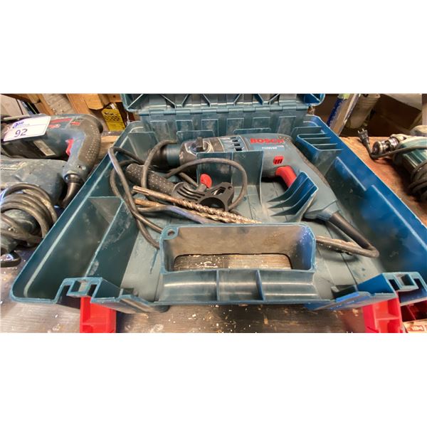 BOSCH 11258VSR ELECTRIC HAMMER DRILL IN HARD TRANSPORT CASE