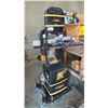 Image 1 : POWERMATIC PWBS-14, BLACK 14" BANDSAW WITH EXTRA BLADES ON MOBILE CART