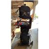 Image 3 : POWERMATIC PWBS-14, BLACK 14" BANDSAW WITH EXTRA BLADES ON MOBILE CART