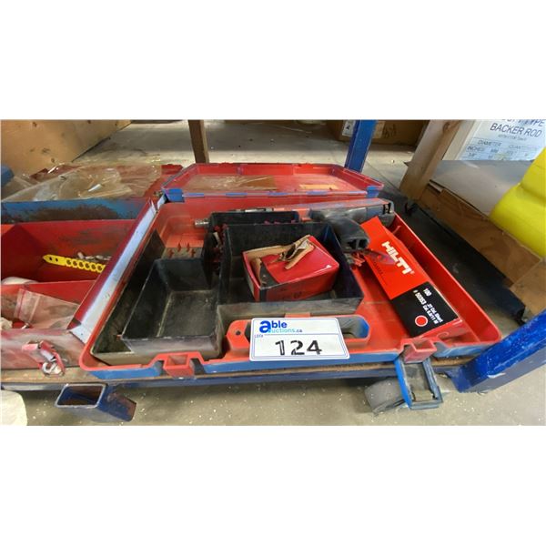 HILTI DX36M SEMI AUTOMATIC, POWDER-ACTUATED FASTENING TOOL IN HARD TRANSPORT CASE