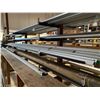 Image 3 : ENTIRE CONTENTS OF RACK- ASSORTED GLAZING COMPONENTS/STOCK APPROX 24' LENGTHS *RACK NOT INCLUDED*