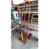 Image 1 : RED 2 WHEEL PNEUMATIC TIRE HAND TRUCK & HEAVY DUTY SLEDGEHAMMER