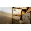 Image 10 : CONTENTS OF UPPER CABINET- ASSORTED GLAZING HARDWARE, PARTS & COMPONENTS