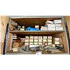 Image 1 : CONTENTS OF UPPER CABINET- ASSORTED GLAZING HARDWARE, PARTS & COMPONENTS
