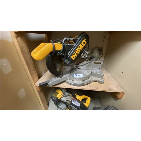 DEWALT DW708, 12" DOUBLE-BEVEL SLIDING COMPOUND MITER SAW