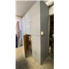 Image 2 : LARGE GREY 8 DOOR STORAGE UNIT APPROX 98"W X 98"D X 25"D
