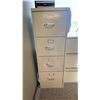 Image 3 : 2 BEIGE FILING CABINETS