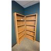Image 1 : GROUP OF 3 DISPLAY/BOOKSHELVES APPROX 31"W X 7"D X 72"H