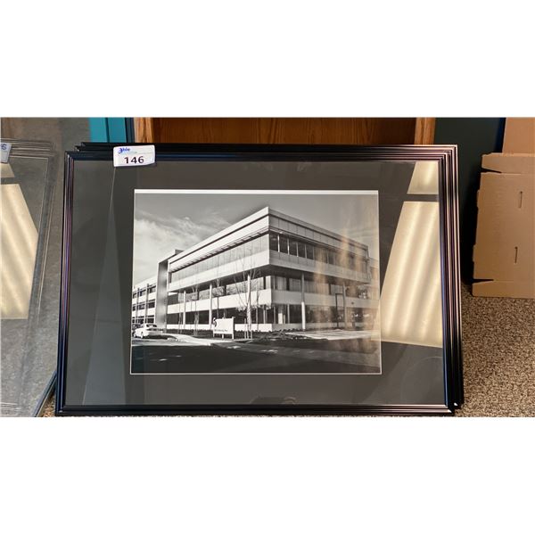 GROUP OF 10 ASSORTED BLACK AND WHITE FRAMED LOCAL PHOTOGRAPHS