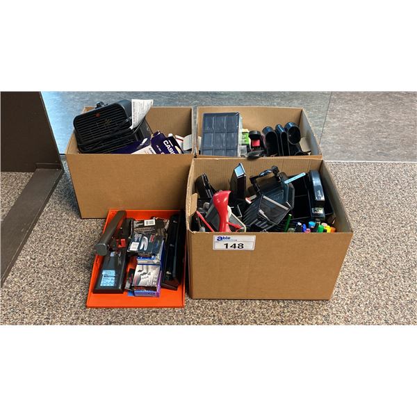 GROUP OF ASSORTED OFFICE ITEMS