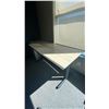 Image 3 : LIGHT WOOD/BLACK OFFICE DESK & SMALL FILING CABINET APPROX 60"L X 30"D X 29"H