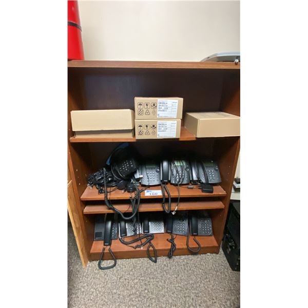 GROUP OF ASSORTED OFFICE PHONES