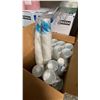 Image 4 : 2 BOXES OF TOILET PAPER, APPROX 22 PACKS OF PAPER TOWEL, 2 JUGS OF SOAP, WINDOW/CHROME CLEANER,