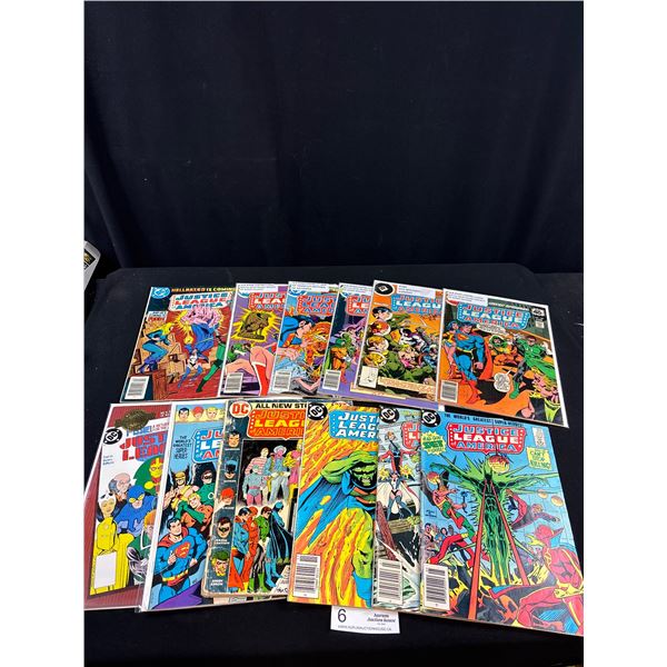 Nice Lot of Vintage Justice League Comics Most on Board in Bag