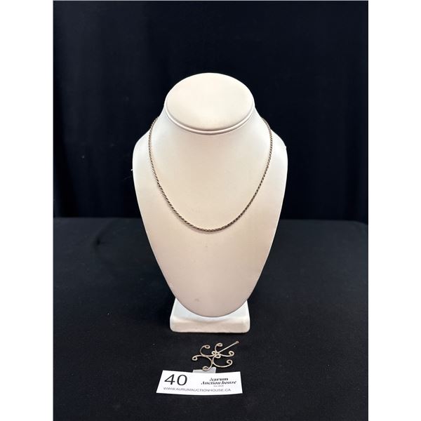 Antique Modernist Scandinavian Necklace