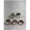 Image 3 : Vintage Silver Ring Lot