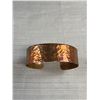 Image 2 : Antique Genuine Copper Wide Cuff Bangle