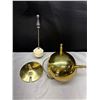 Image 5 : 2 Brass Lidded Pots with Handles