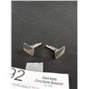 Image 3 : Antique Sterling Silver Signed Sterling Initial "R" Cufflinks