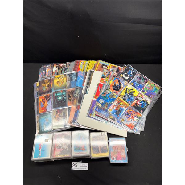 Large Lot of Vintage Trading Cards Kung Fu, Partridge Family etc