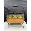 Image 2 : Vintage Decorative Magazine Rack with Elvis Book and T Shirts