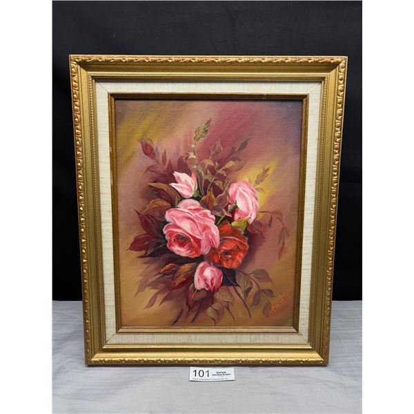 Very Nice Painting by Wini Hut Professionaly Framed