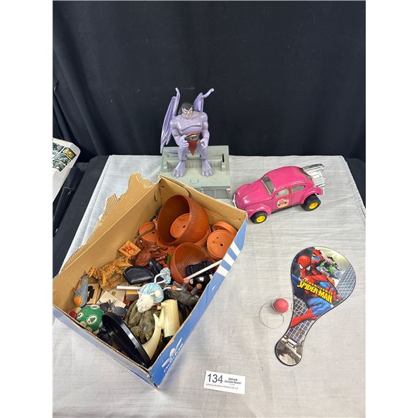 Large Vintage Toy Lot Tonka Bug etc