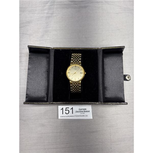 Vintage Men's Birks Quartz Watch in Presentation Box Needs Battery