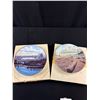 Image 2 : Collectible BC Lot Lions Gate Bridge Plate, BC Place Plate, Postcards and License Plate