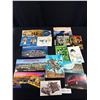Image 4 : Collectible BC Lot Lions Gate Bridge Plate, BC Place Plate, Postcards and License Plate