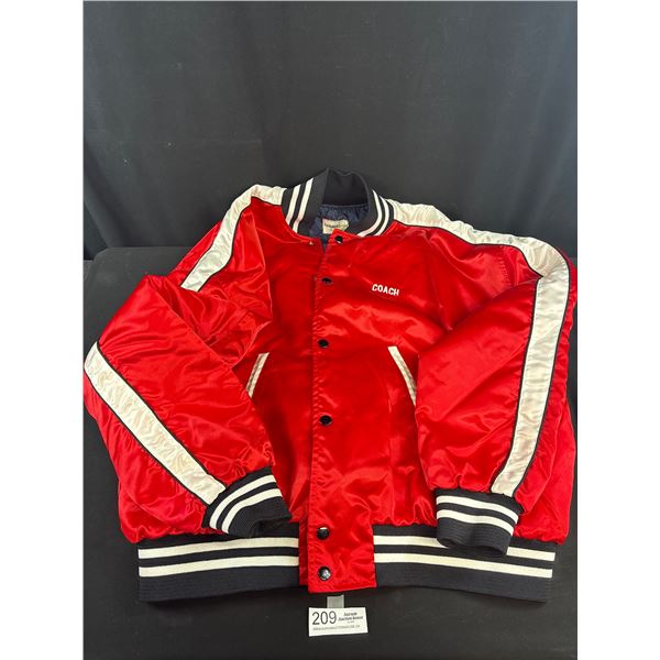 Vintage English Soccer Muskrats Jacket