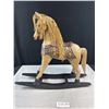 Image 2 : Very Nice Folk Art Rocking Horse Just Over 20" Tall