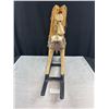 Image 3 : Very Nice Folk Art Rocking Horse Just Over 20" Tall