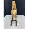 Image 4 : Very Nice Folk Art Rocking Horse Just Over 20" Tall