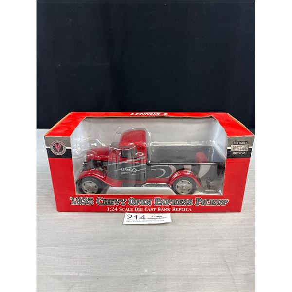 Lennox 1/24th Scale 1935 Chevy Open Express Pickup Truck in Original Box