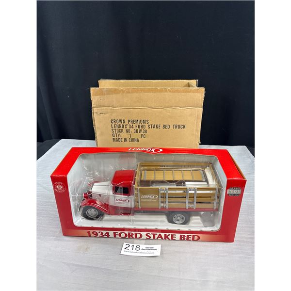 1/24th Scale Lennox 1934 Ford Stakebed Pickup in Original Box