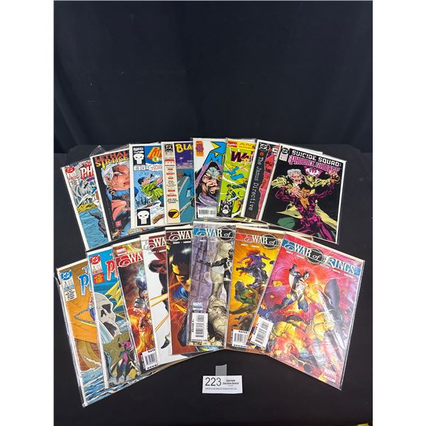 A Good Lot of 15 Quality Comics Mostly on Board in Bag