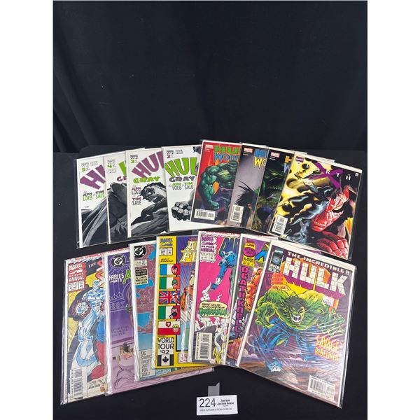 A Good Lot of 15 Quality Comics Mostly on Board in Bag