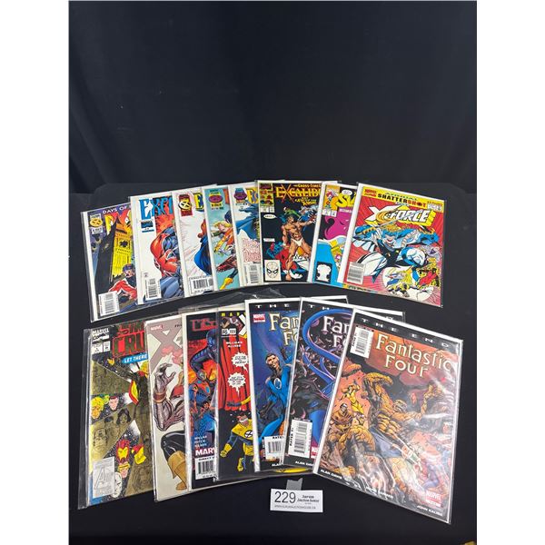 A Good Lot of 15 Quality Comics Mostly on Board in Bag
