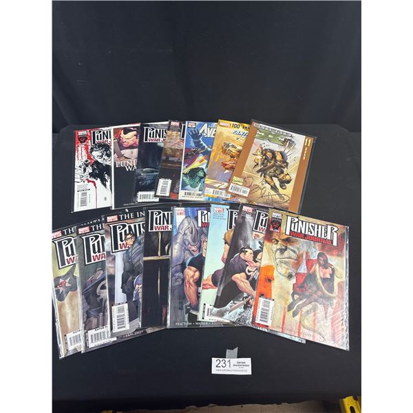 A Good Lot of 15 Quality Comics Mostly on Board in Bag