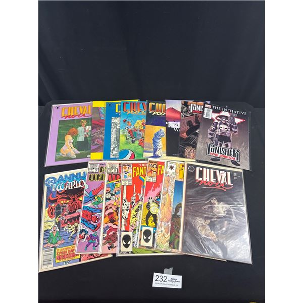 A Good Lot of 15 Quality Comics Mostly on Board in Bag