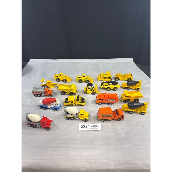 Nice Lot of Diecast Road Construction Vehicles
