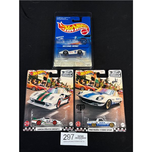 3 Specialty Hot Wheels in Package